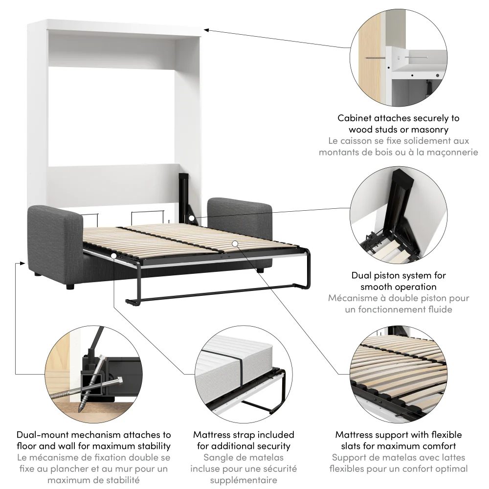 Murphy Bed with Sofa - Image 18