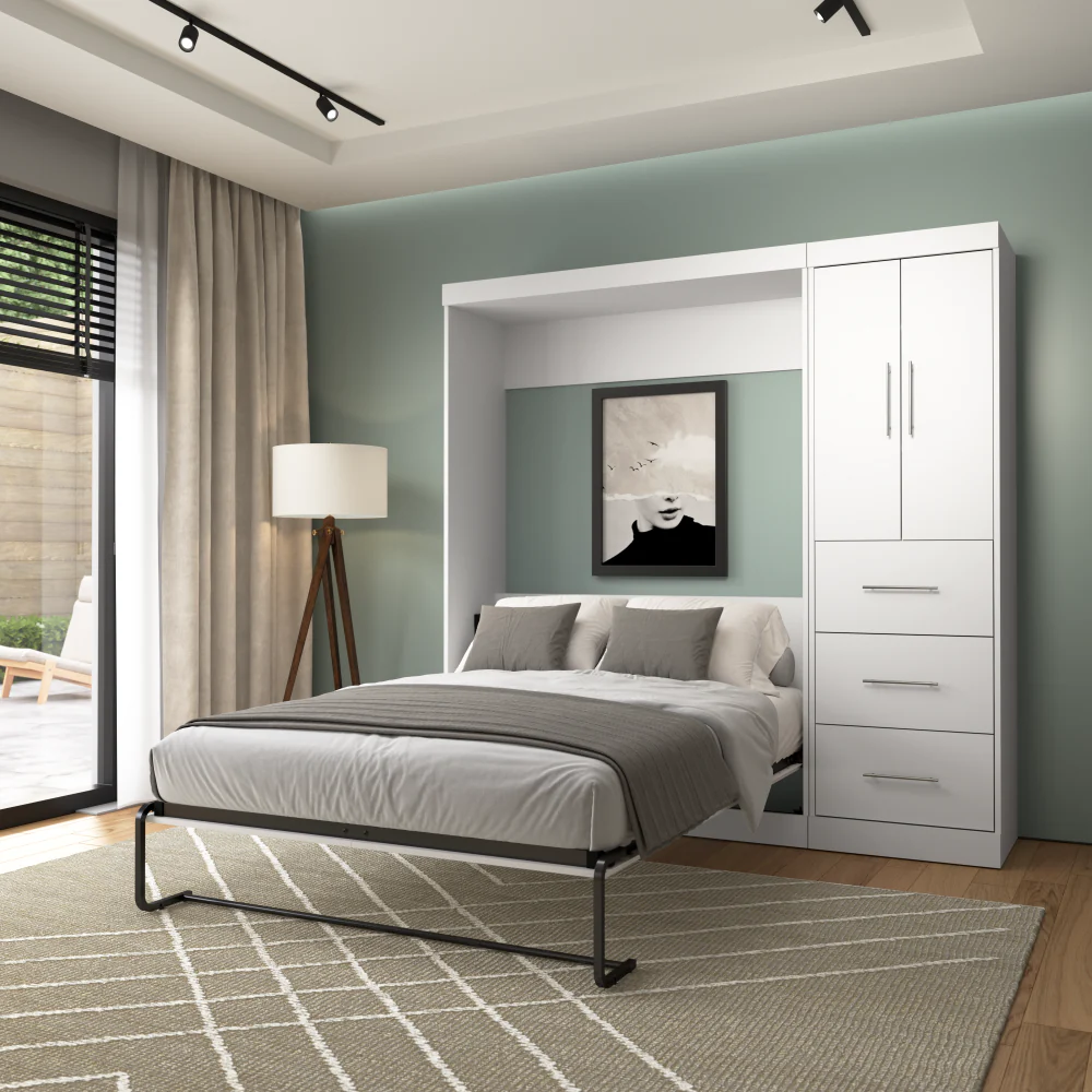 Murphy Bed with Storage Cabinet - Image 13