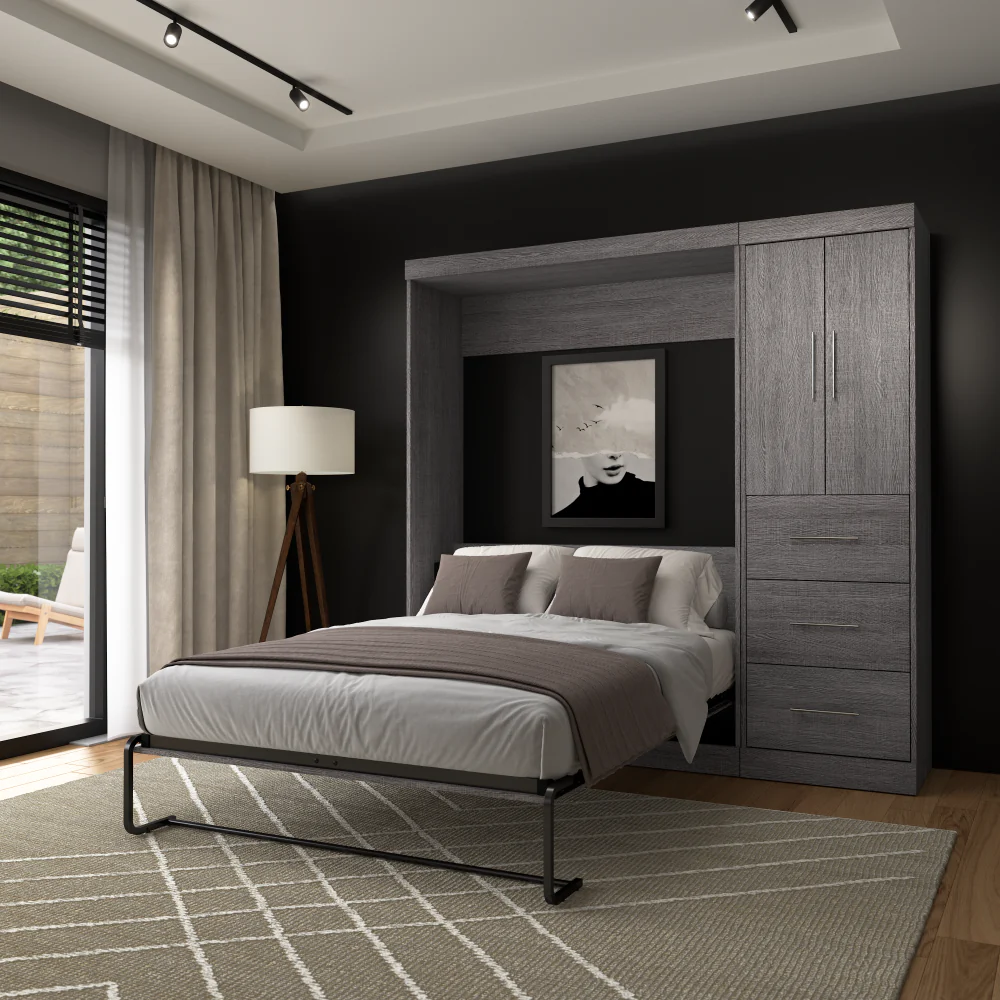 Murphy Bed with Storage Cabinet - Image 23