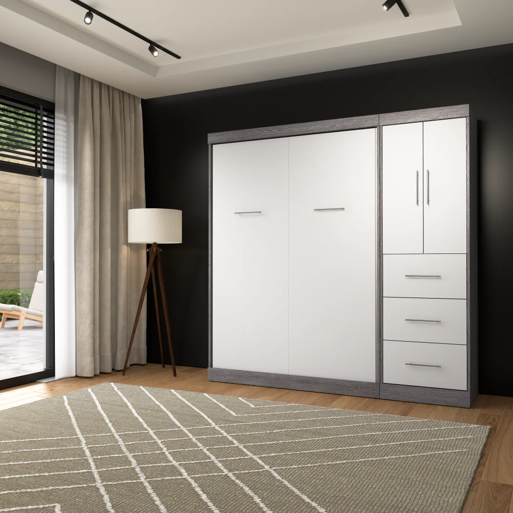Murphy Bed with Storage Cabinet - Image 4