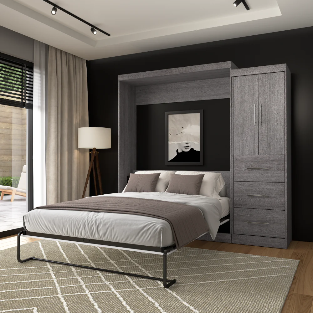 Murphy Bed with Storage Cabinet - Image 43