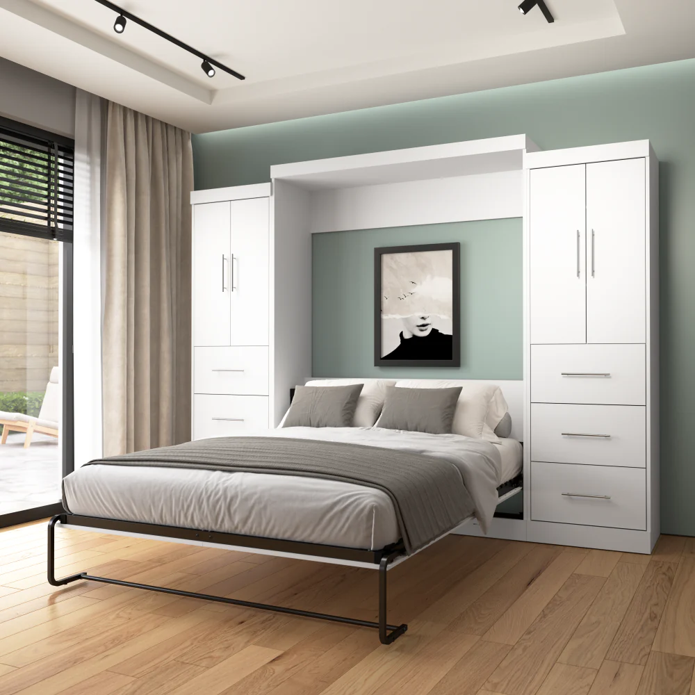 Murphy Bed with Storage Towers - Image 12