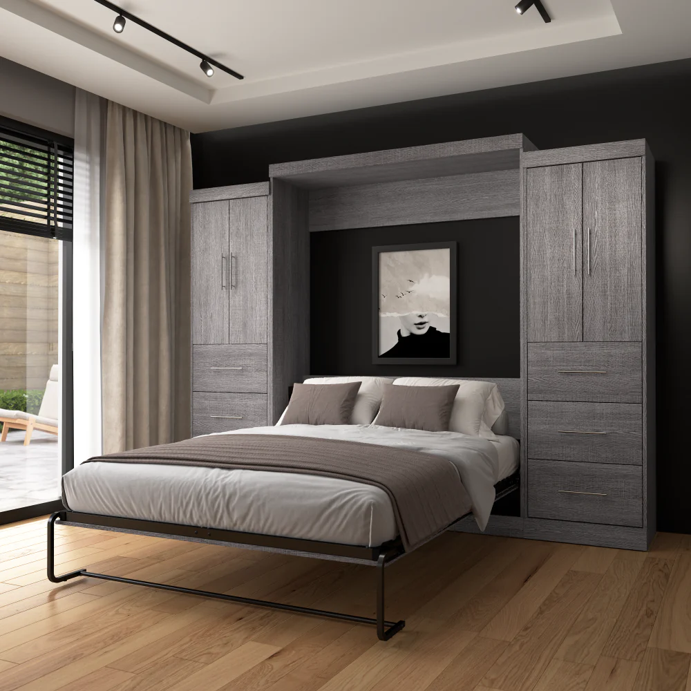 Murphy Bed with Storage Towers - Image 22