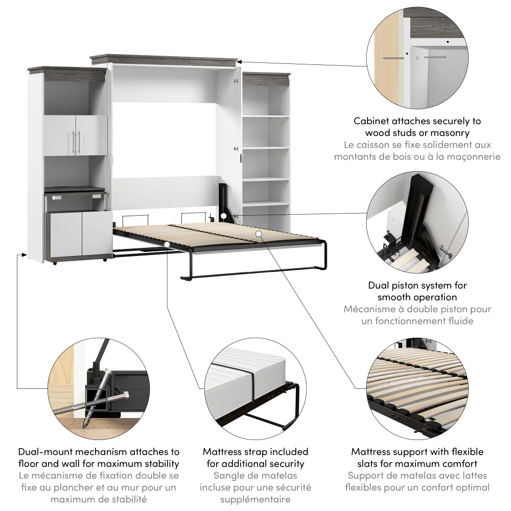 Murphy Bed with Desk - Image 68