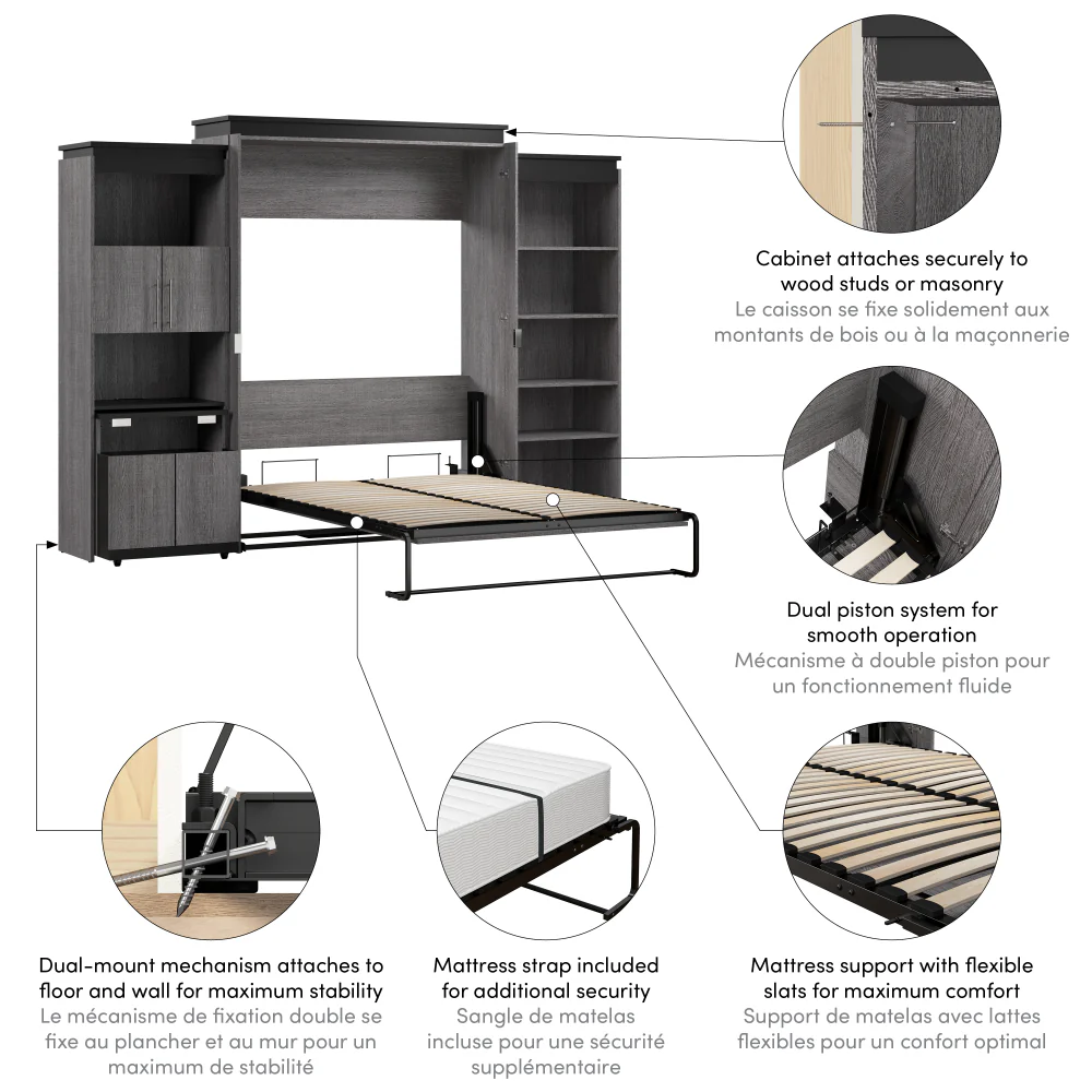 Murphy Bed with Desk - Image 78