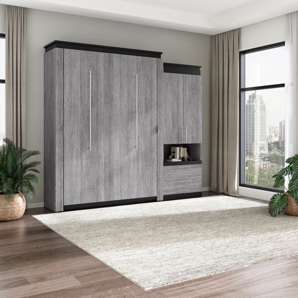 Murphy Bed with Storage Tower - Image 34