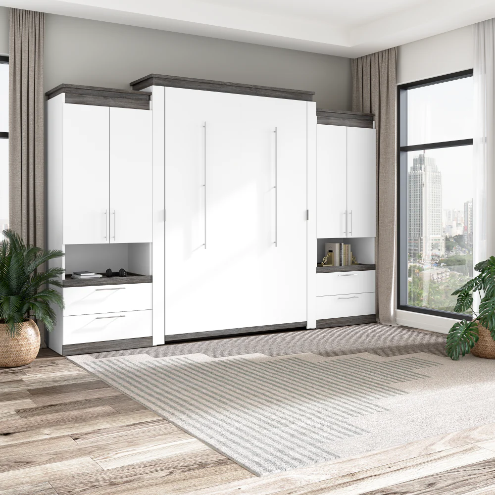 Murphy Bed with Storage Cabinets - Image 14