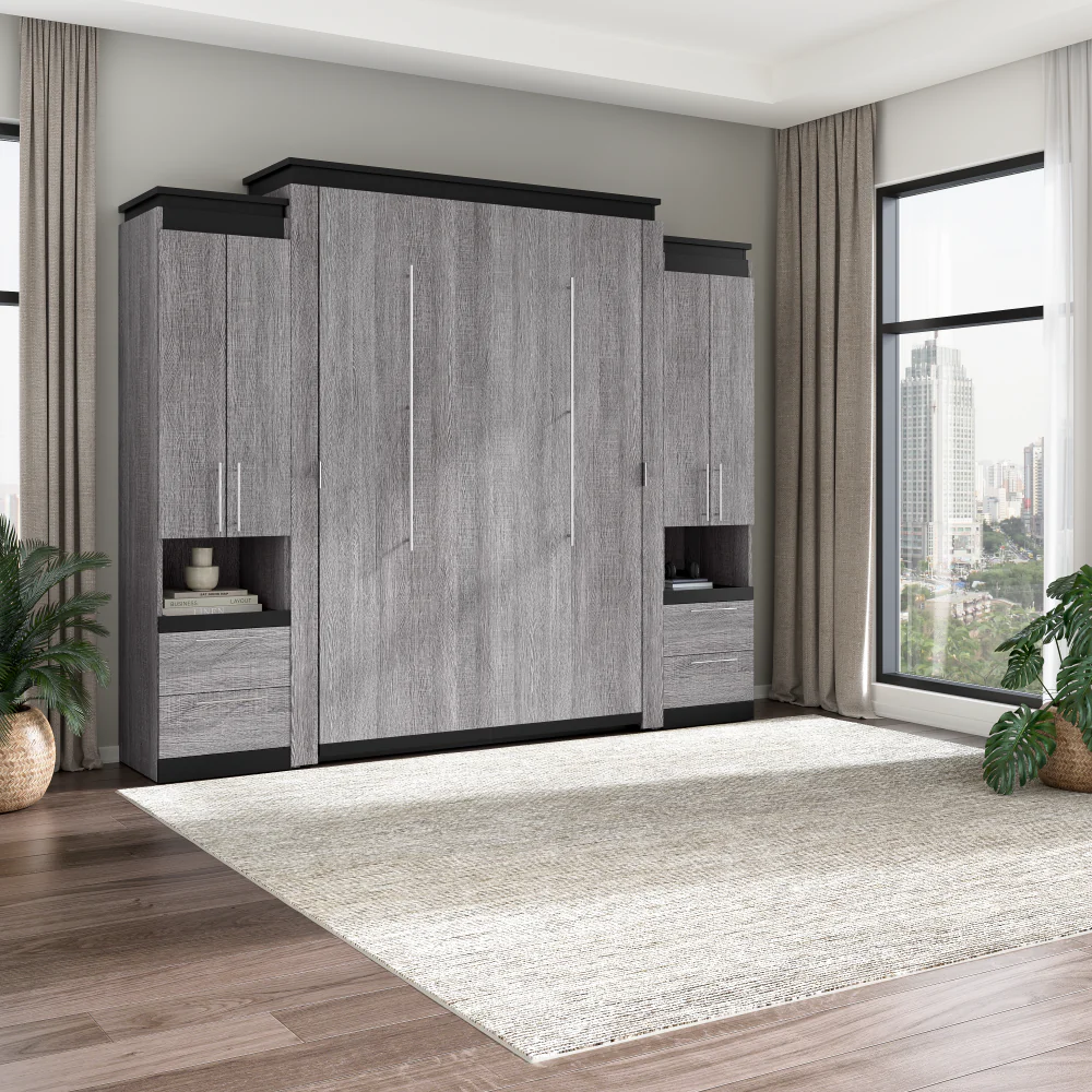 Murphy Bed with Storage Cabinets - Image 34