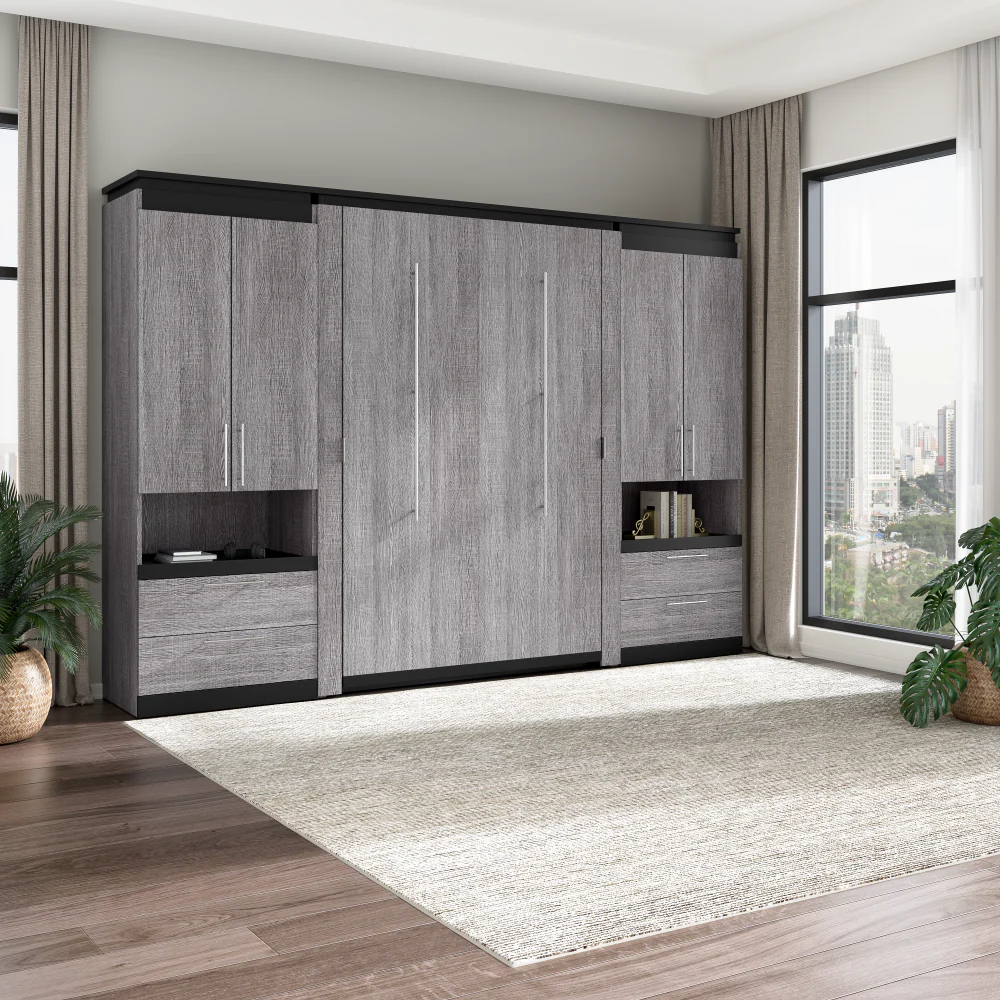 Murphy Bed with Storage Cabinets - Image 44