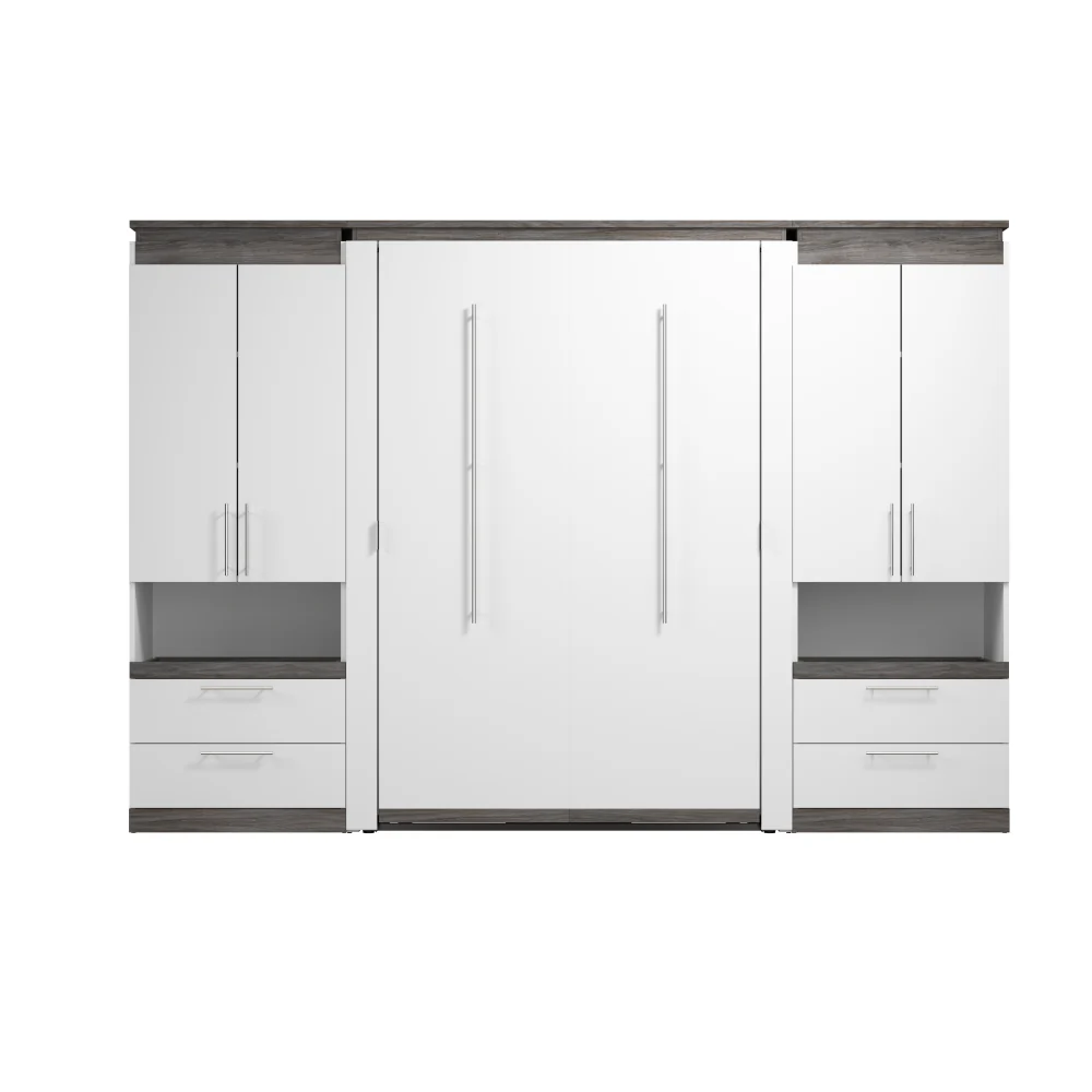 Murphy Bed with Storage Cabinets - Image 53