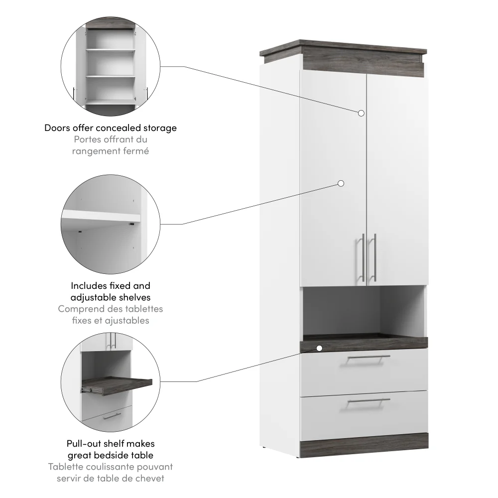 Murphy Bed Storage Tower - Image 47