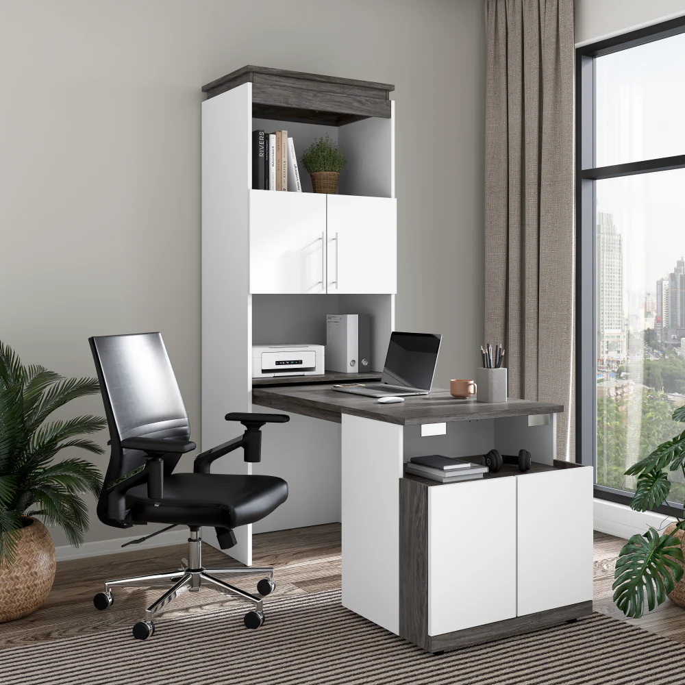 Pull-Out Desk with Storage - Image 11