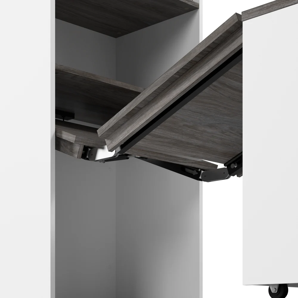 Pull-Out Desk with Storage - Image 15