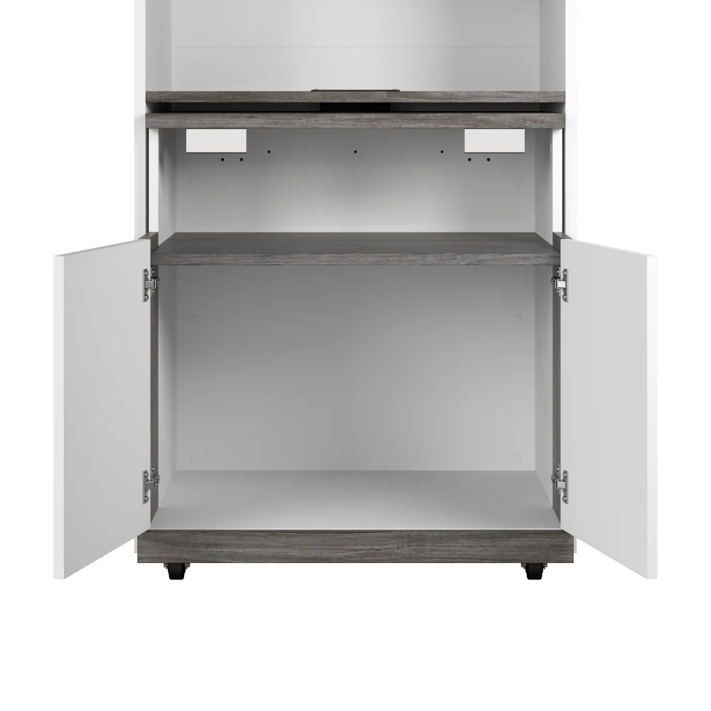 Pull-Out Desk with Storage - Image 16