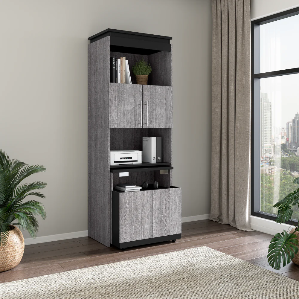 Pull-Out Desk with Storage - Image 4