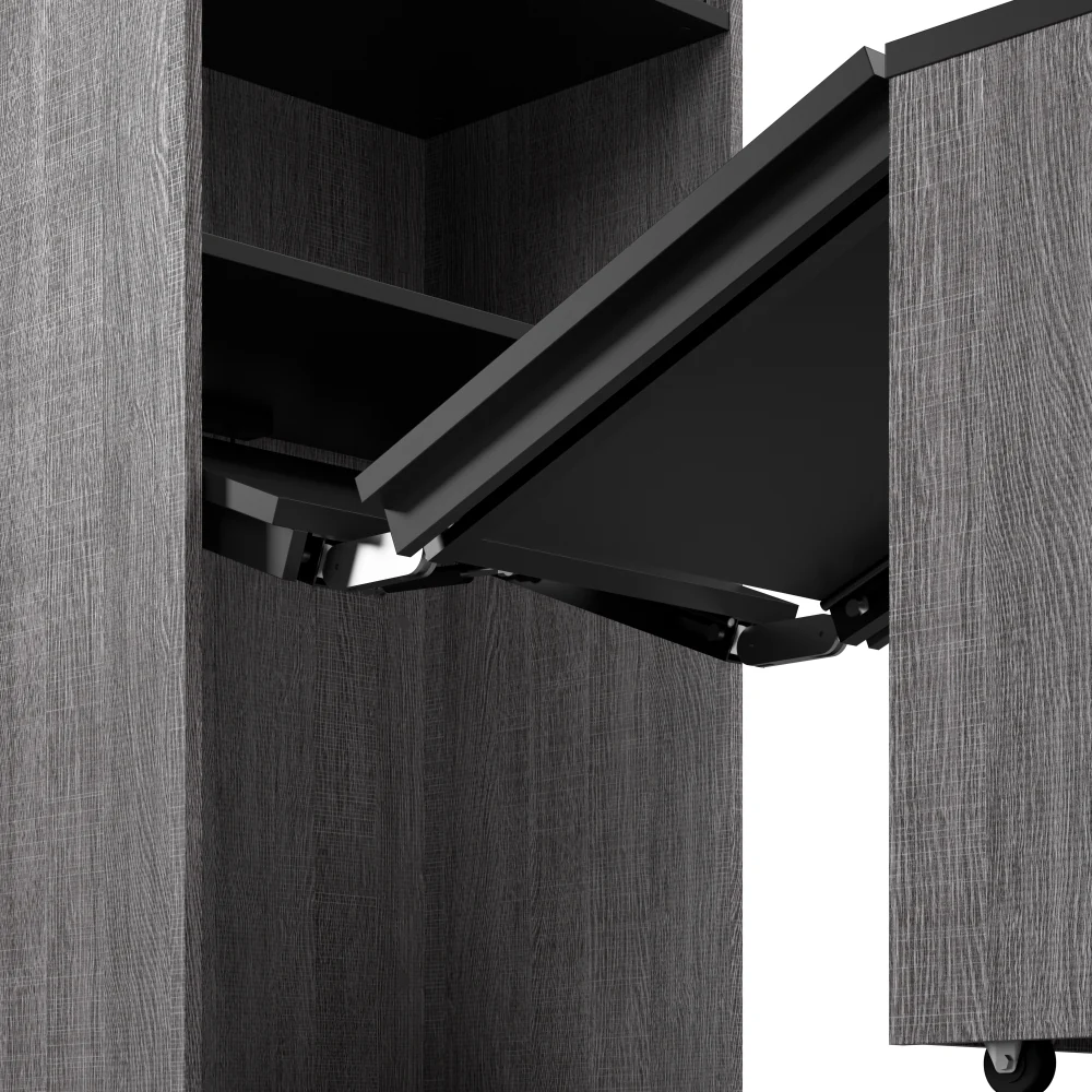 Pull-Out Desk with Storage - Image 6