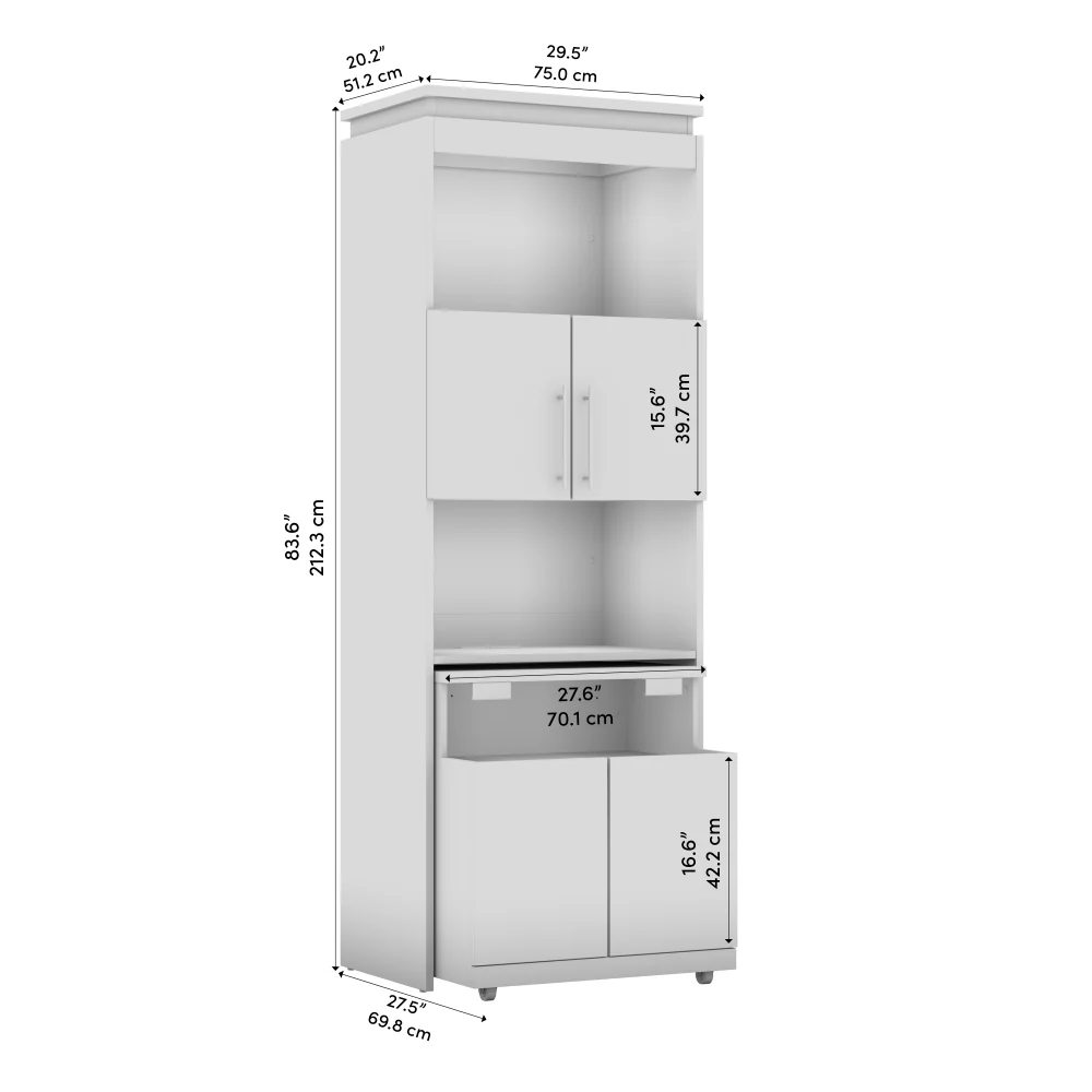 Pull-Out Desk with Storage - Image 9