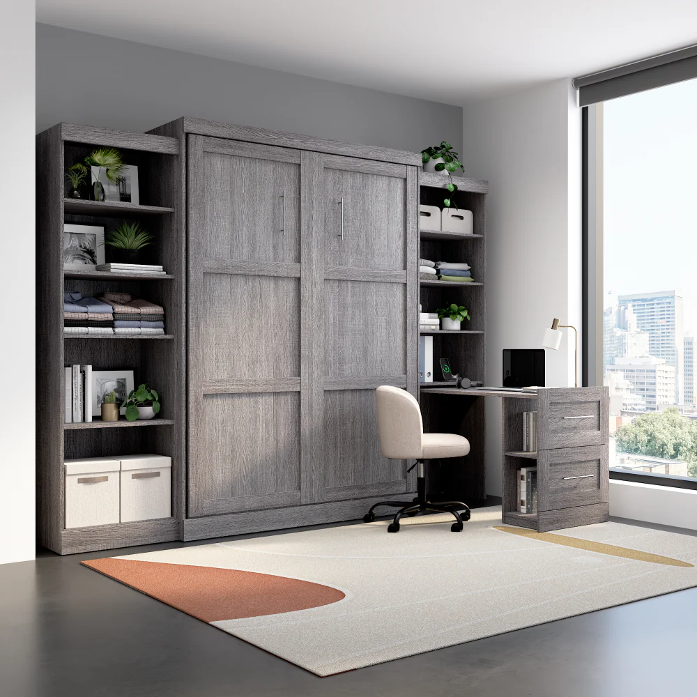 Pull-Out Desk with Storage - Image 14