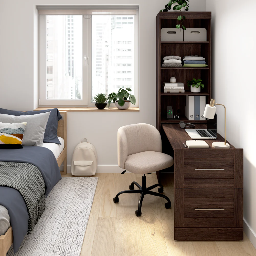 Pull-Out Desk with Storage - Image 24