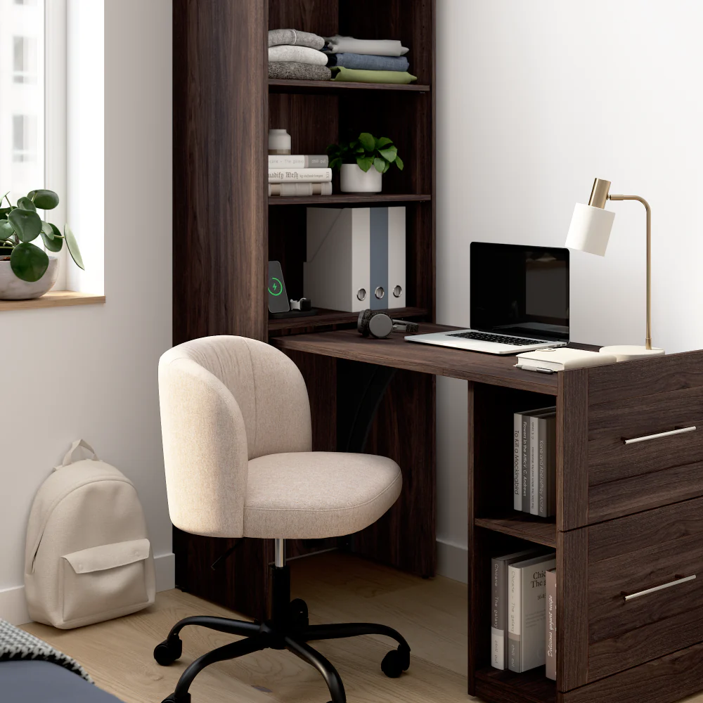 Pull-Out Desk with Storage - Image 26