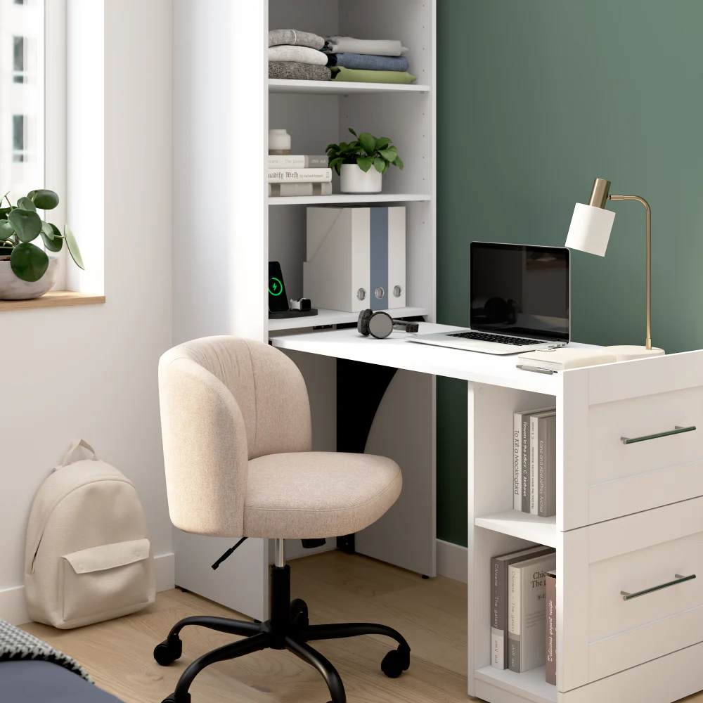 Pull-Out Desk with Storage - Image 4