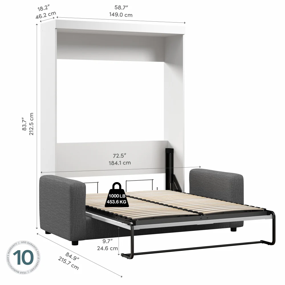 Murphy Bed with Sofa - Image 10