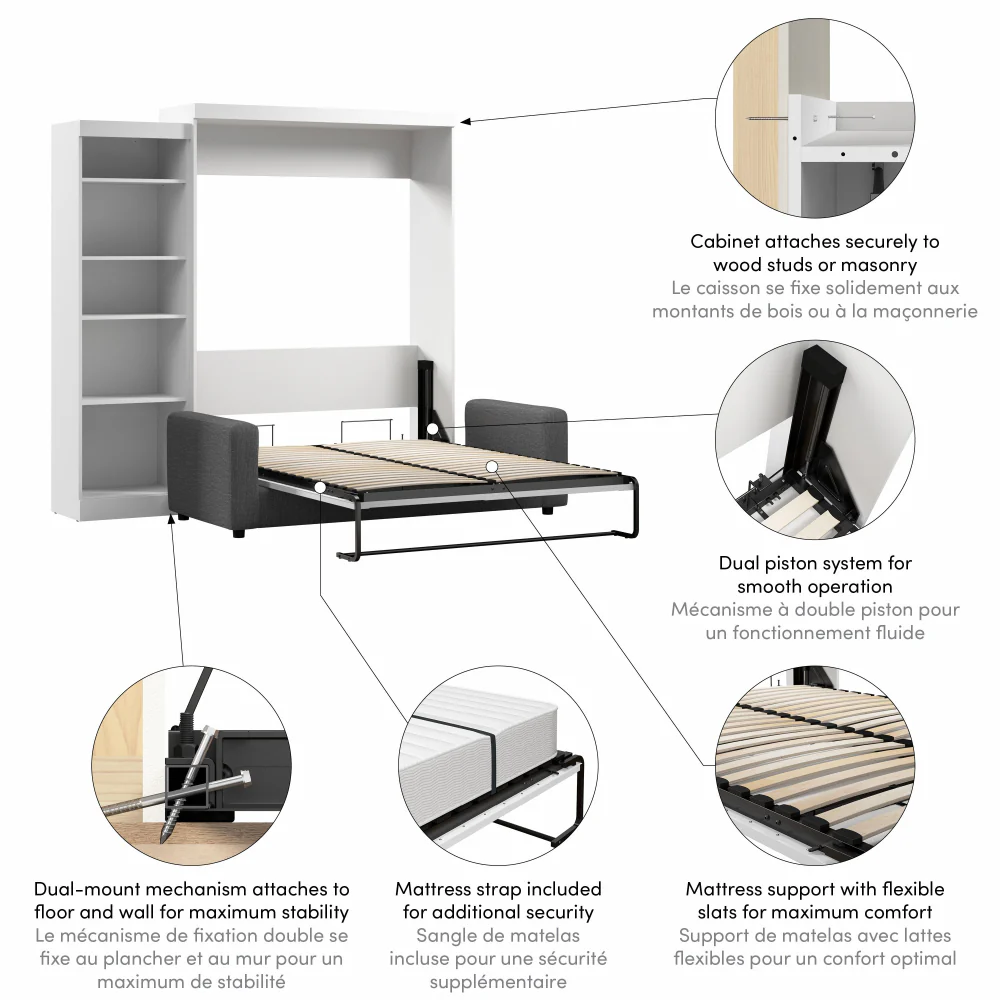 Murphy Bed with Sofa - Image 38