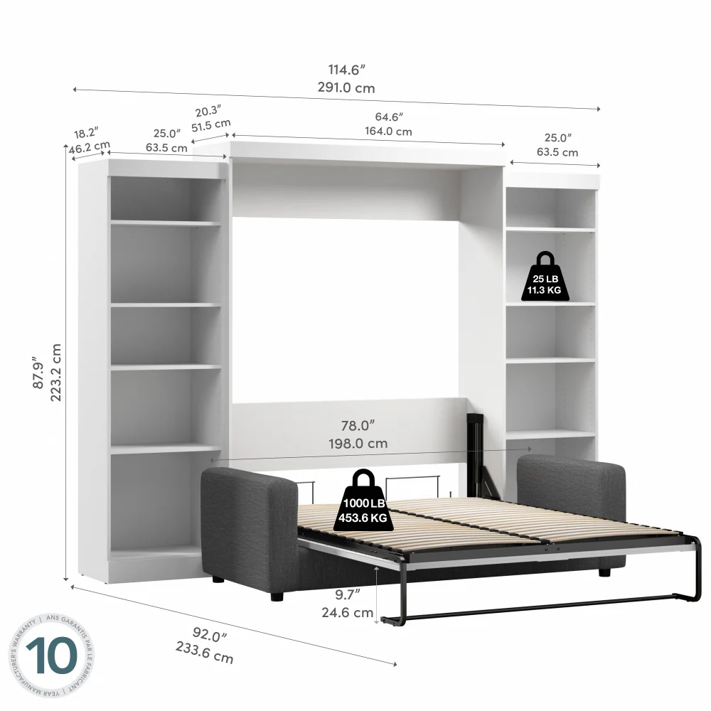 Murphy Bed with Sofa - Image 50