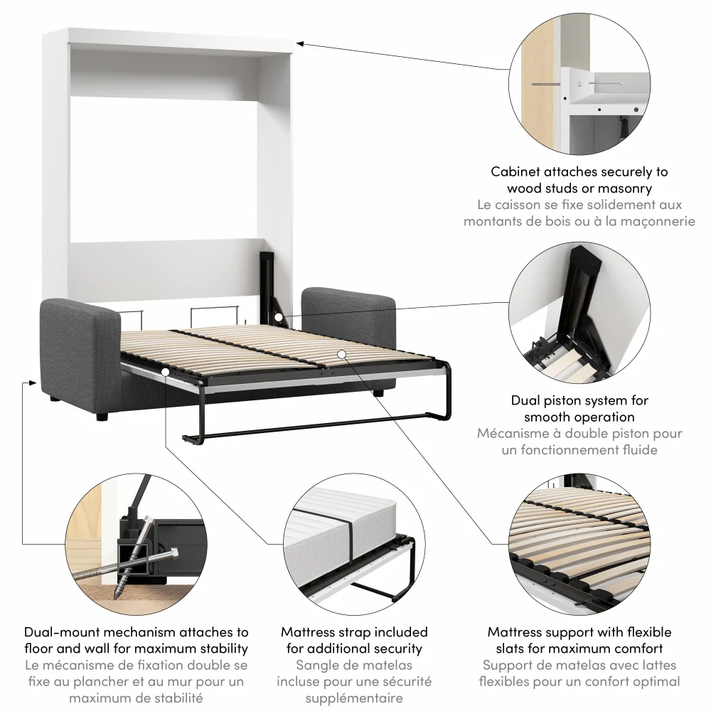 Murphy Bed with Sofa - Image 8