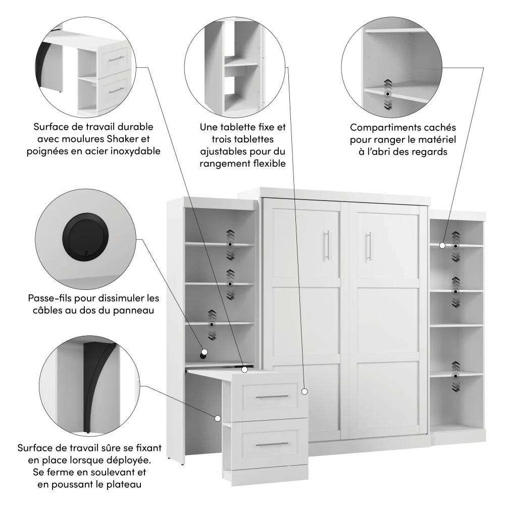 Murphy Bed with Desk - Image 128