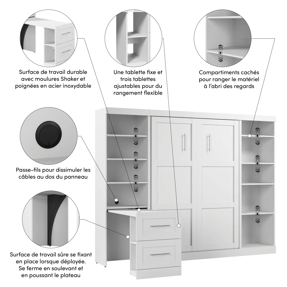 Murphy Bed with Desk - Image 63
