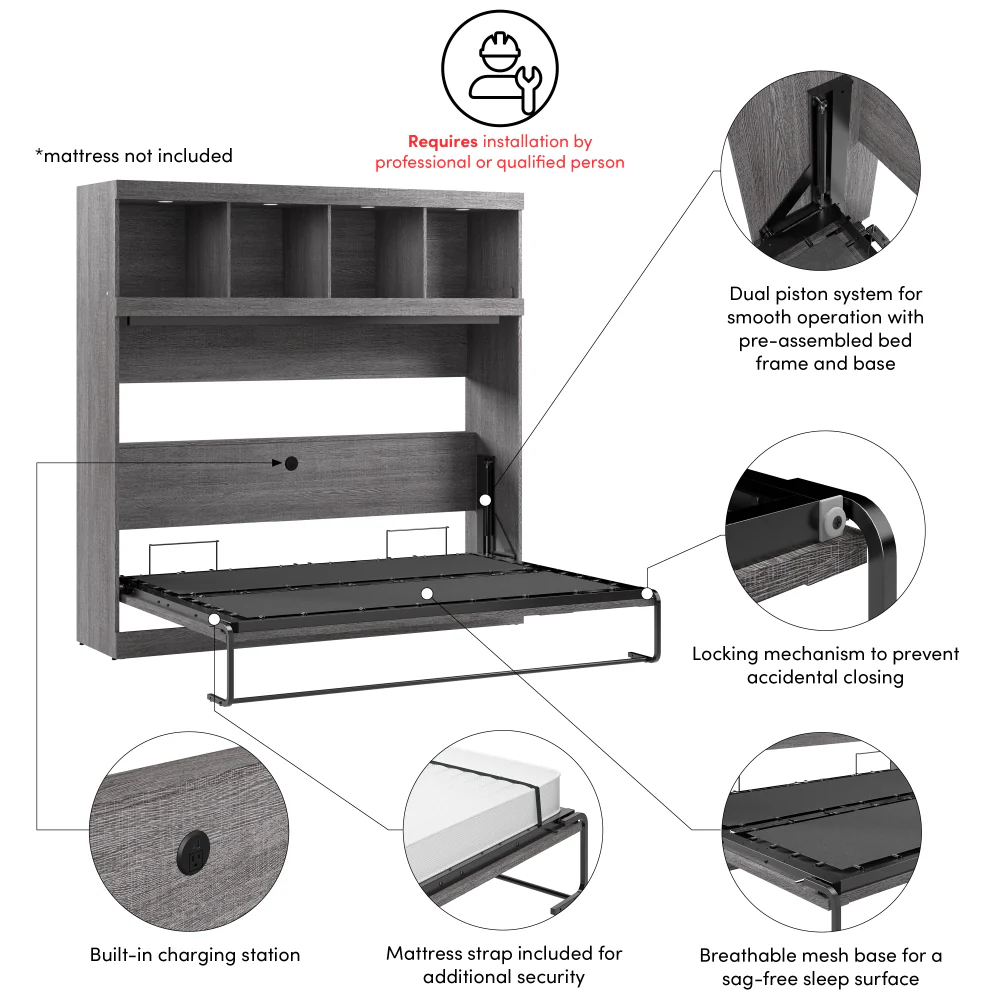 Horizontal Murphy Bed - Image 31