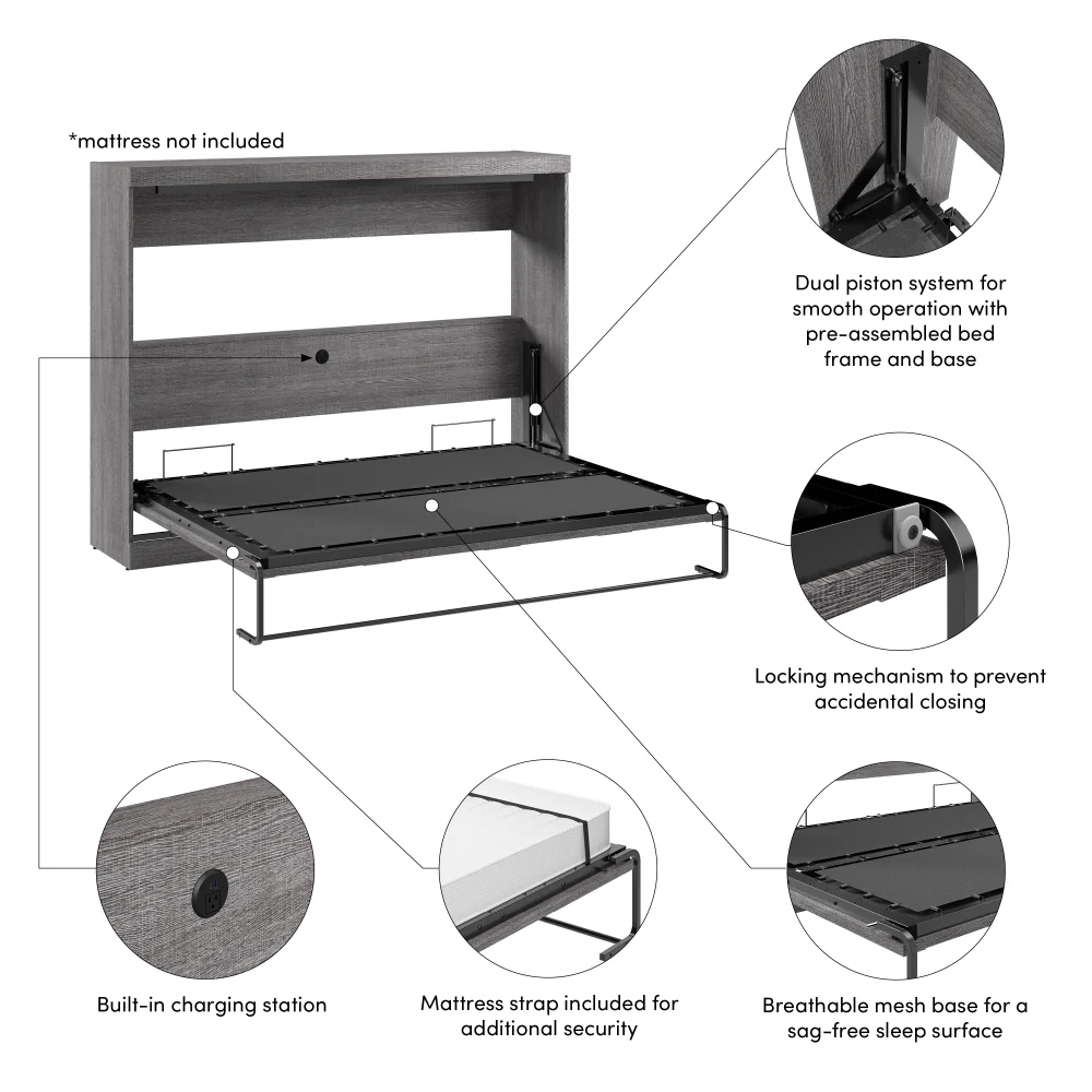 Horizontal Murphy Bed - Image 39