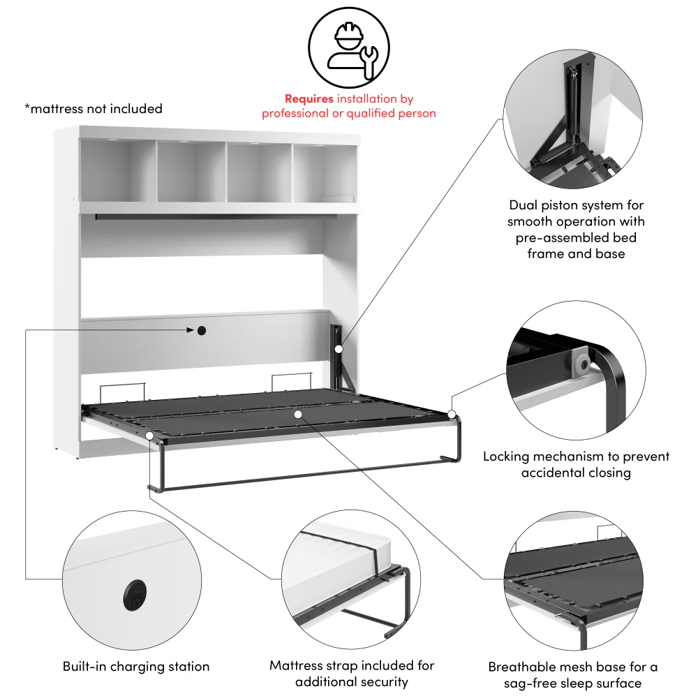 Horizontal Murphy Bed - Image 55