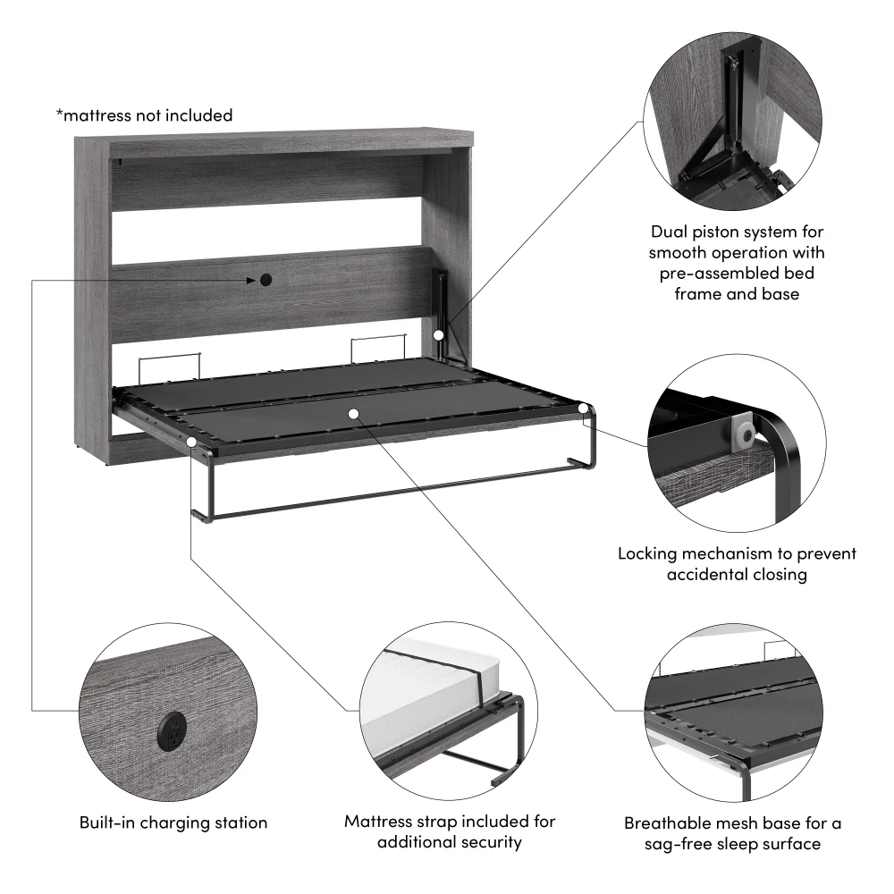 Horizontal Murphy Bed - Image 7