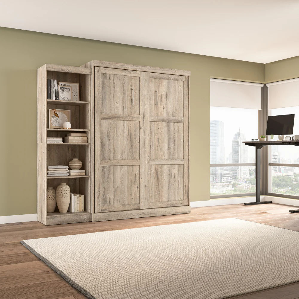 Murphy Bed with Storage Tower - Image 118