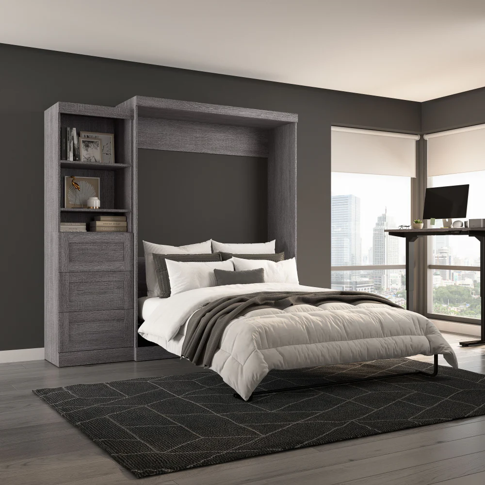 Murphy Bed with Storage Tower - Image 146