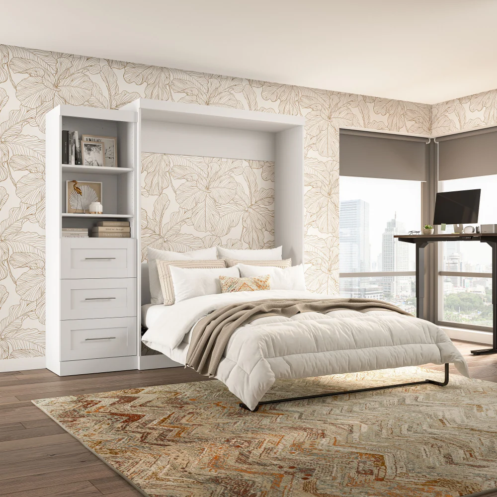 Murphy Bed with Storage Tower - Image 156