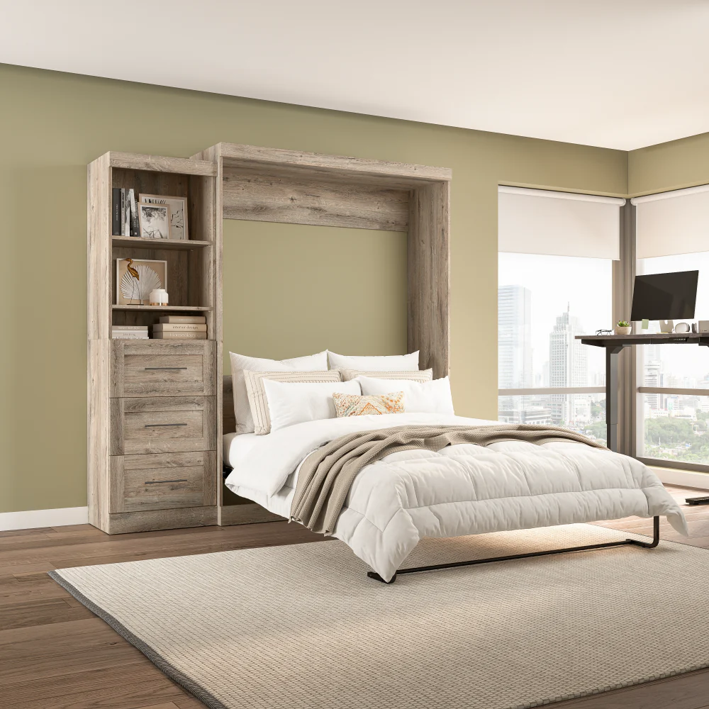 Murphy Bed with Storage Tower - Image 166