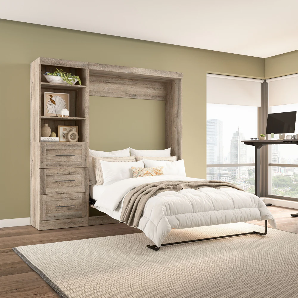 Murphy Bed with Storage Tower - Image 29