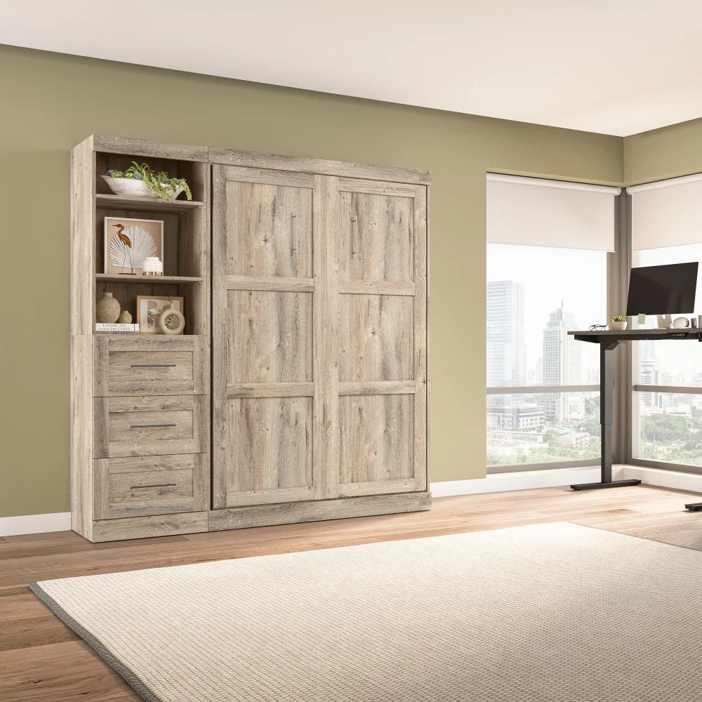 Murphy Bed with Storage Tower - Image 31