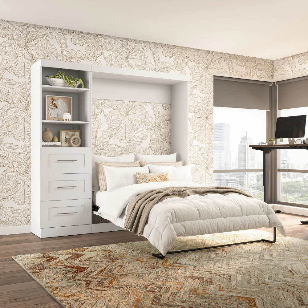 Murphy Bed with Storage Tower - Image 39