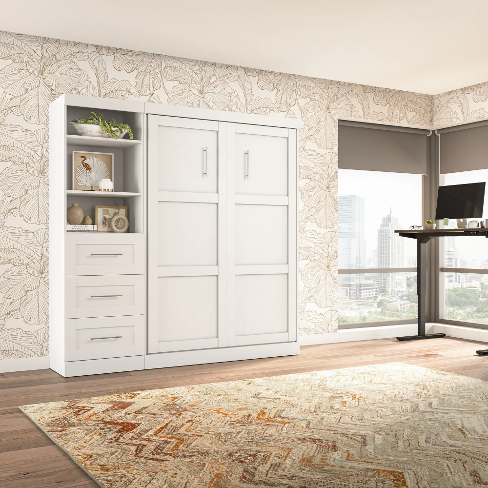 Murphy Bed with Storage Tower - Image 41