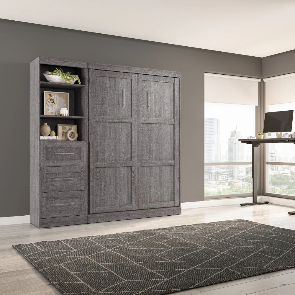 Murphy Bed with Storage Tower - Image 51