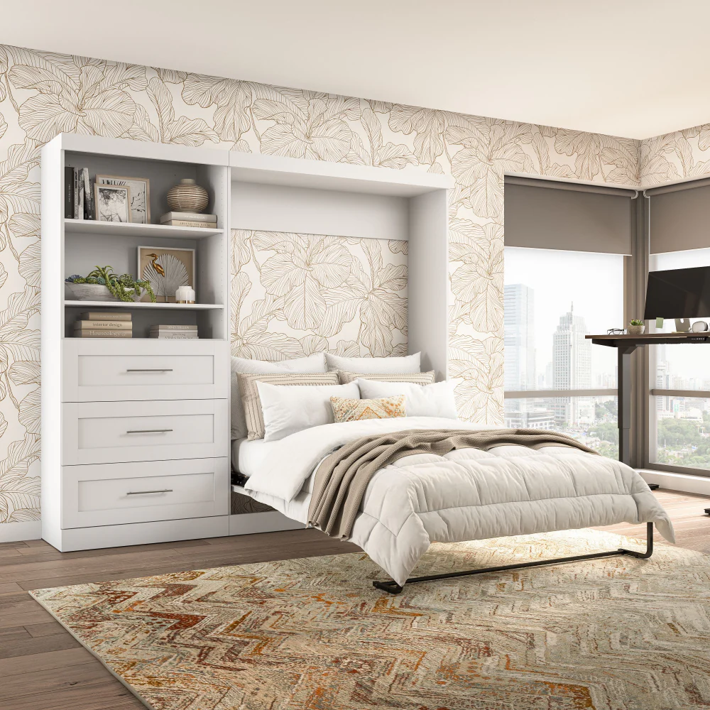 Murphy Bed with Storage Tower - Image 59
