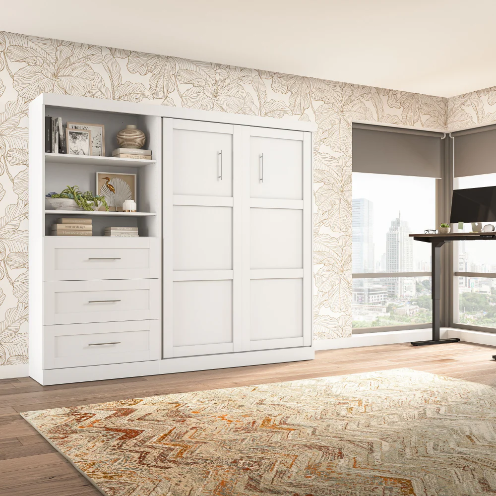 Murphy Bed with Storage Tower - Image 61