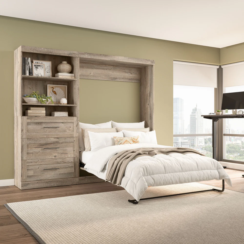 Murphy Bed with Storage Tower - Image 69