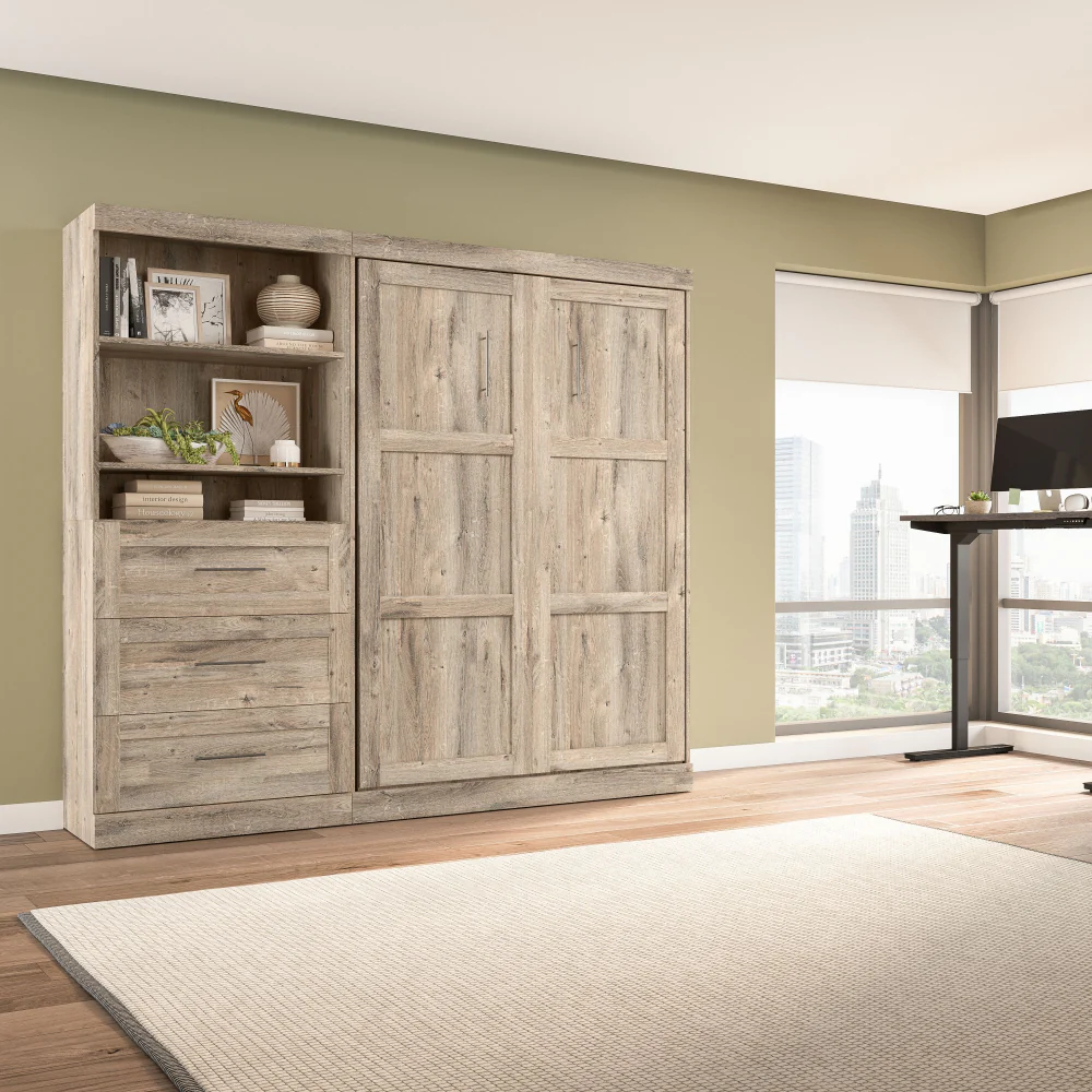 Murphy Bed with Storage Tower - Image 71