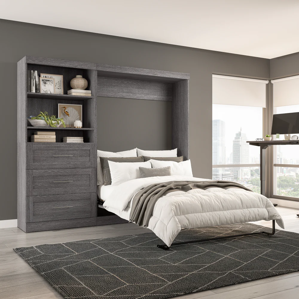 Murphy Bed with Storage Tower - Image 76