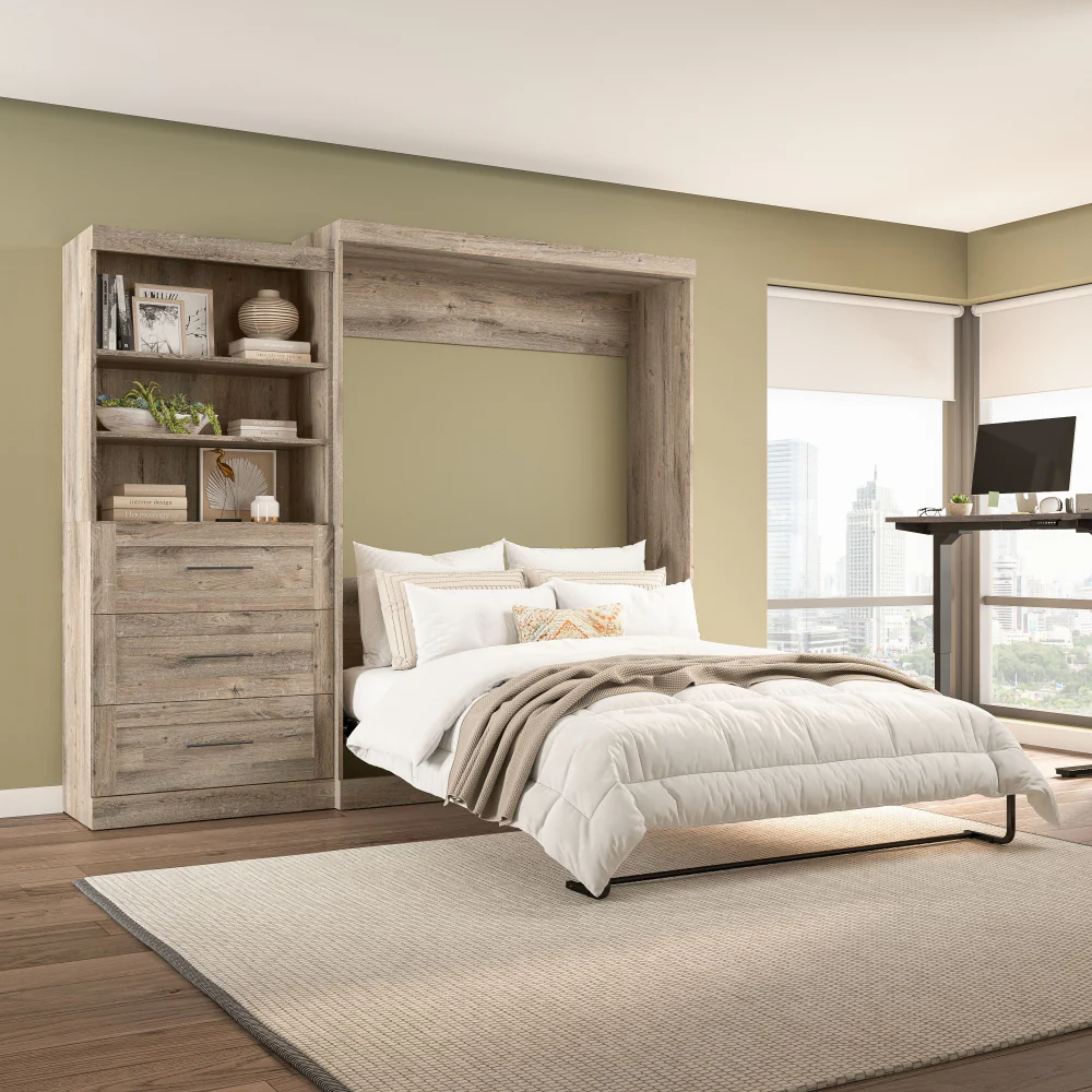 Murphy Bed with Storage Tower - Image 96